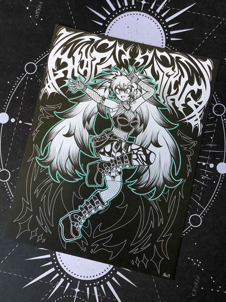 Hatsune Miku 8x10 print